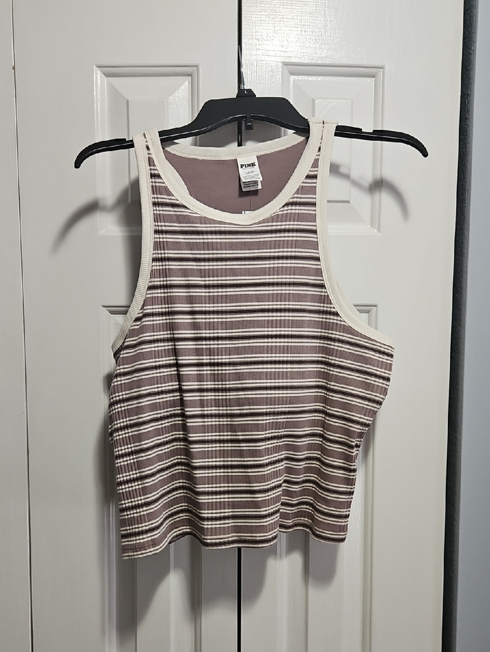 NWT Victoria's Secret PINK ribbed Tank Top